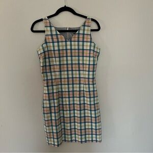 Tommy Hilfiger Multicolor Plaid Mini Dress